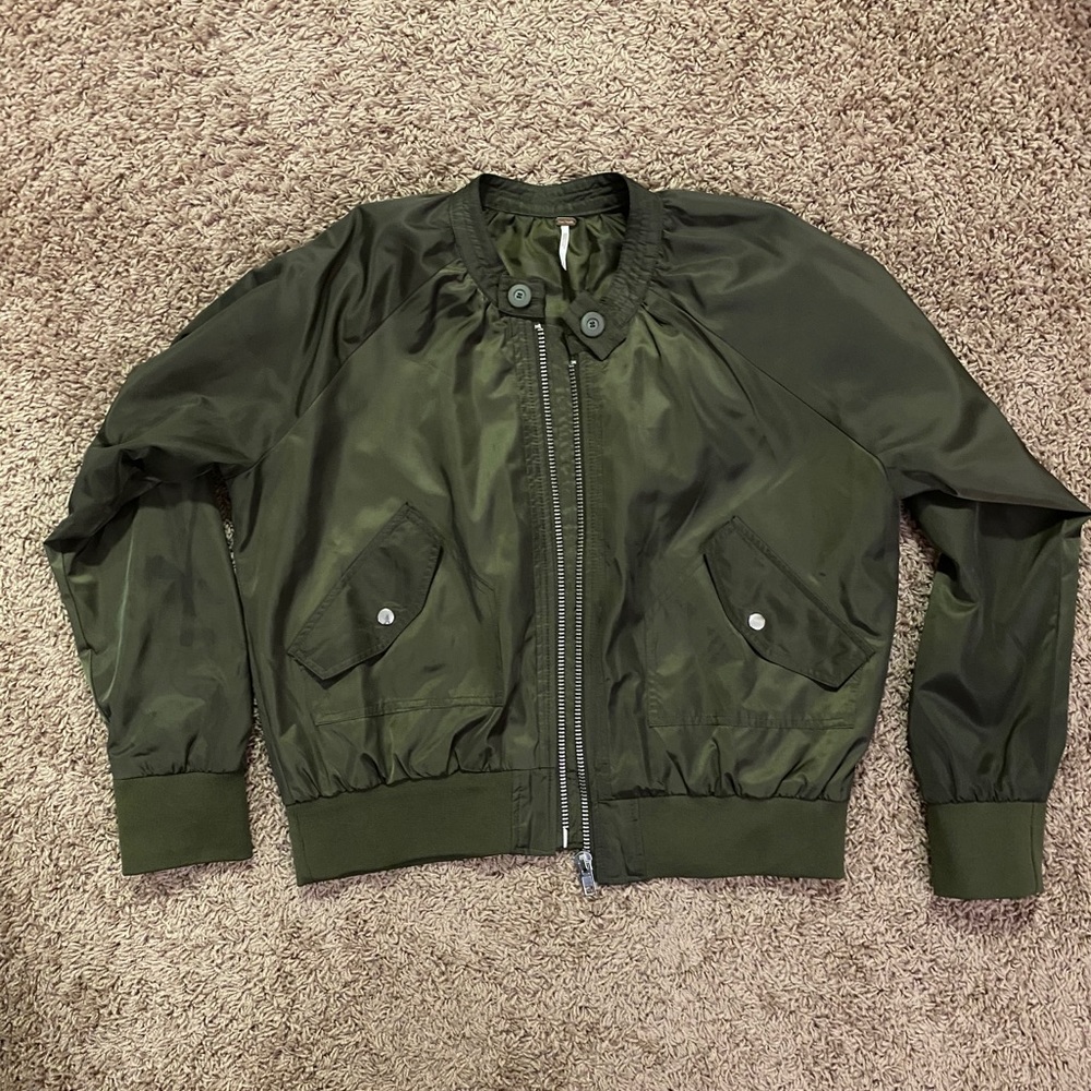 Free People Bomber Jacket